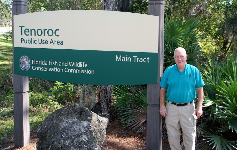 Danon Moxley at the Tenoroc Entrance